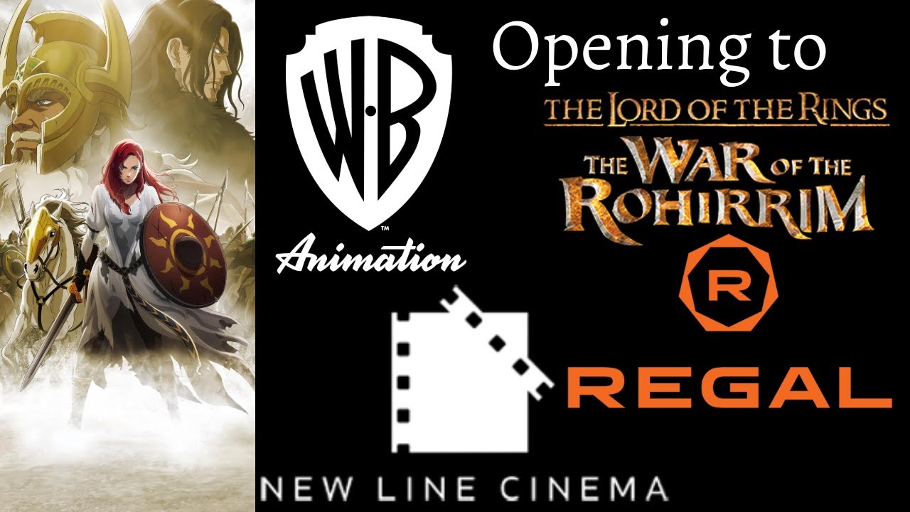 Opening to The Lord of the Rings: The War of Rohirrim 2024 Regal Cinemas