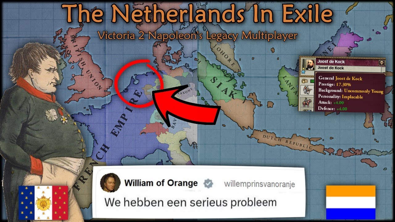 The Netherlands In Exile | Victoria 2 Napoleon's Legacy Part 1