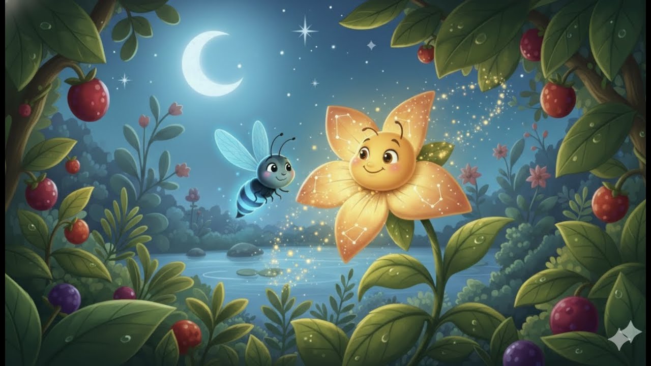 ചിന്നു മിന്നാമിനുങ്ങും നക്ഷത്രപ്പൂവും | Malayalam Moral Stories for Kids