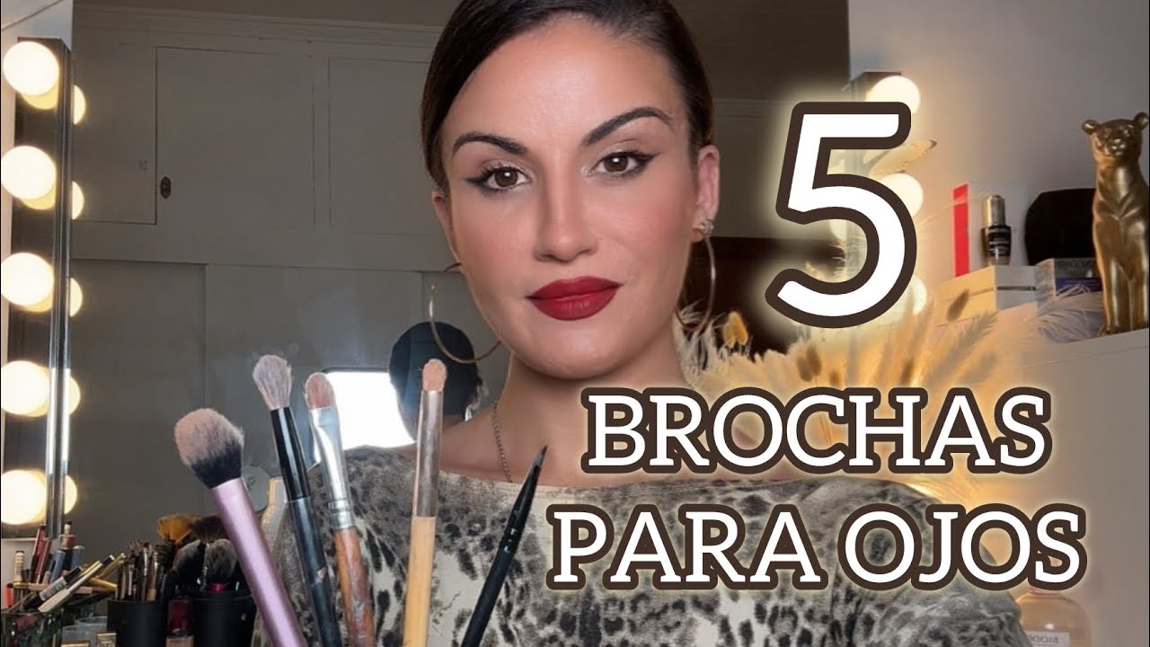 5 Brochas para ojos