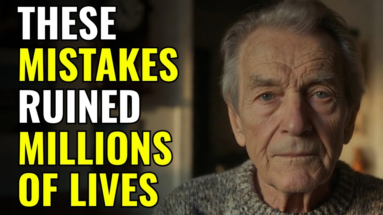 At 88, I Know 5 Terrible Mistakes You Make Every Day