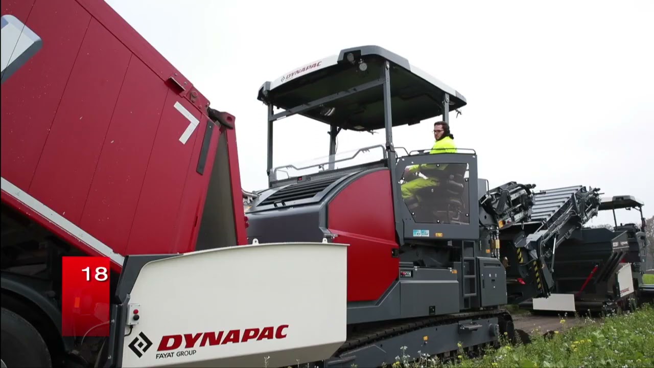 Dynapac Mobilna punilica - Podizna platforma operatera