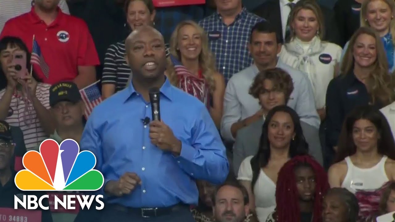 GOP Senator Tim Scott announces 2024 presidential bid