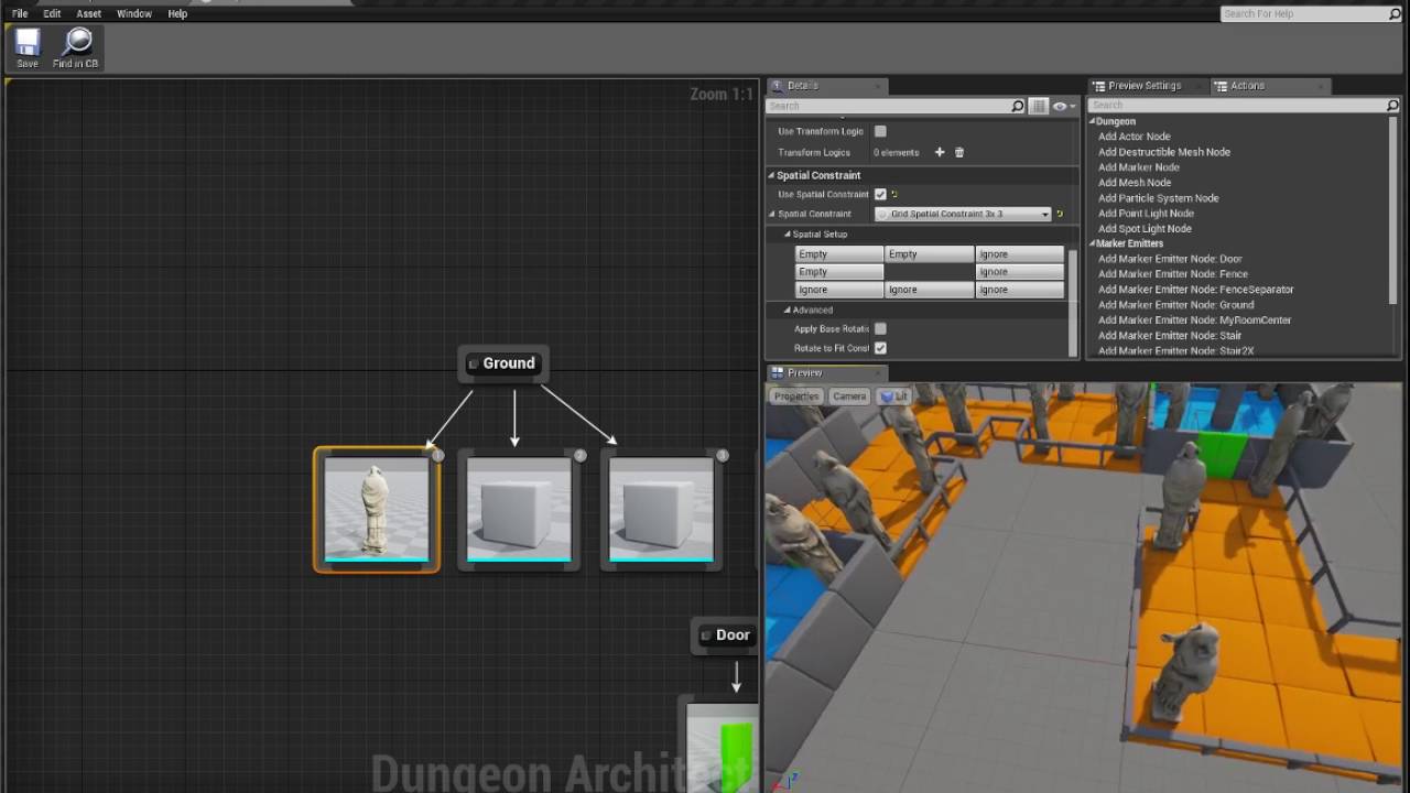 Dungeon Architect: Spatial Constraints