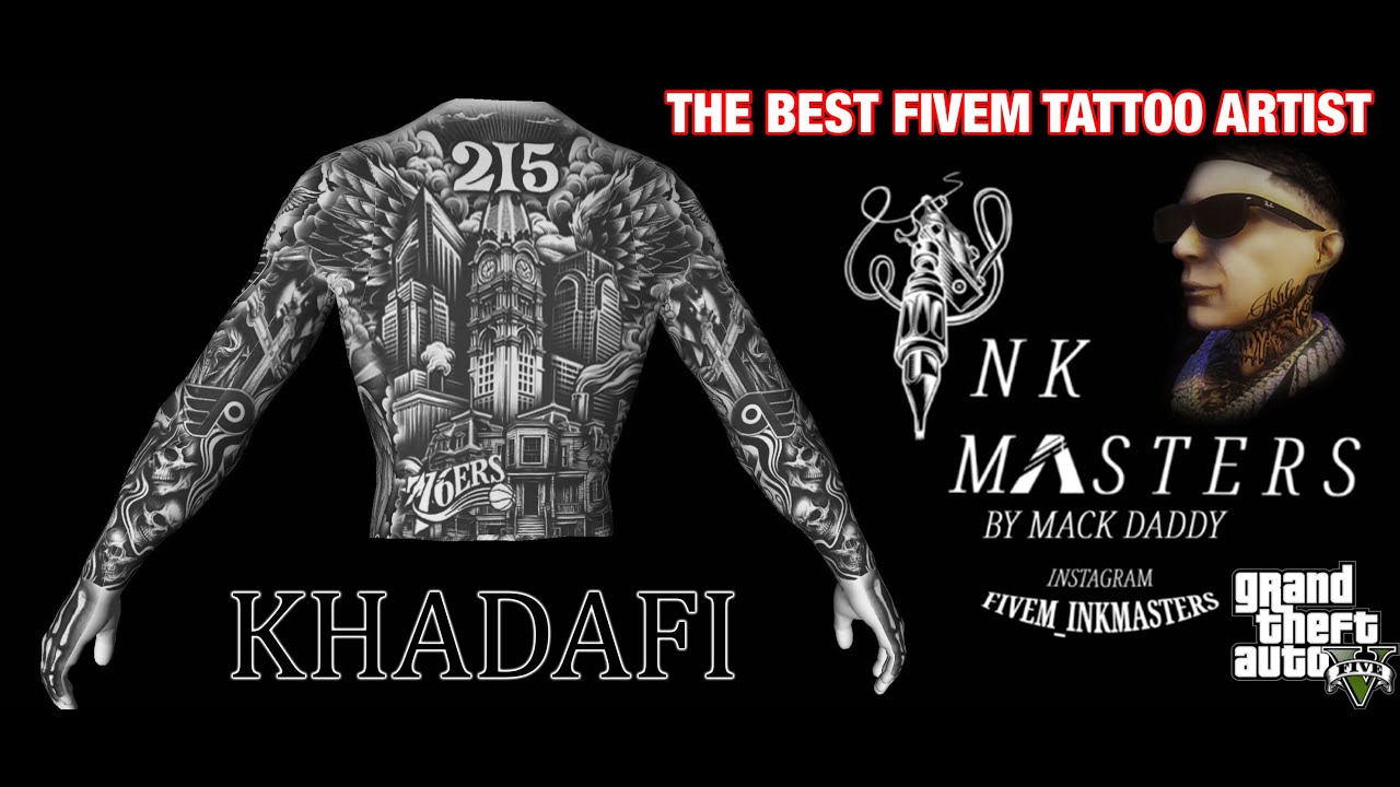 THE BEST FIVEM TATTOO ARTIST IN 2025
