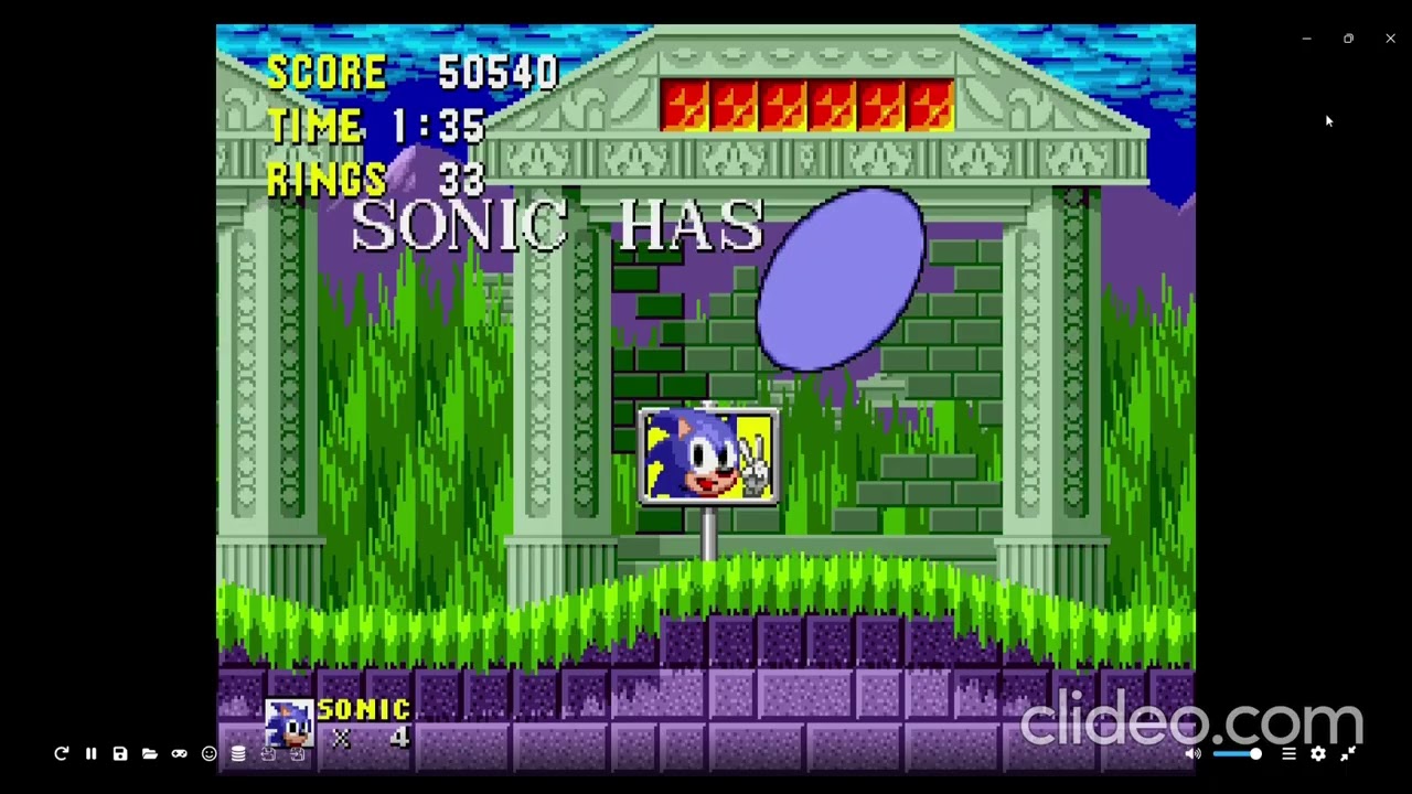 Beating Sonic the Hedgehog! Part 1