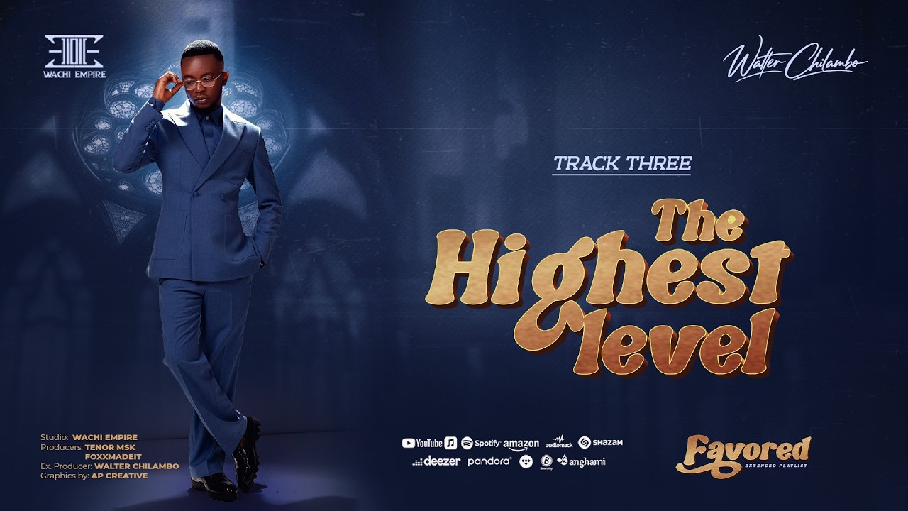 Walter Chilambo - Highest Level (Official Audio Visualizer)