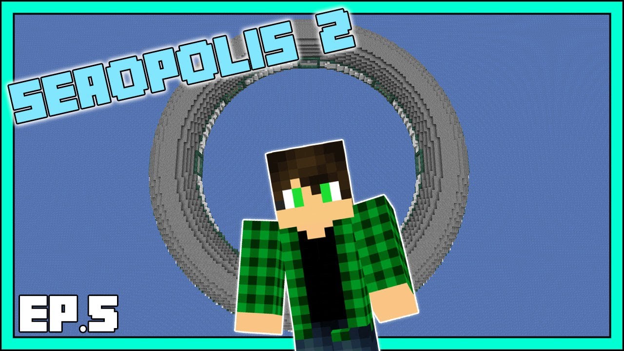 Minecraft Seaopolis 2 - EP5 - The Donut Base