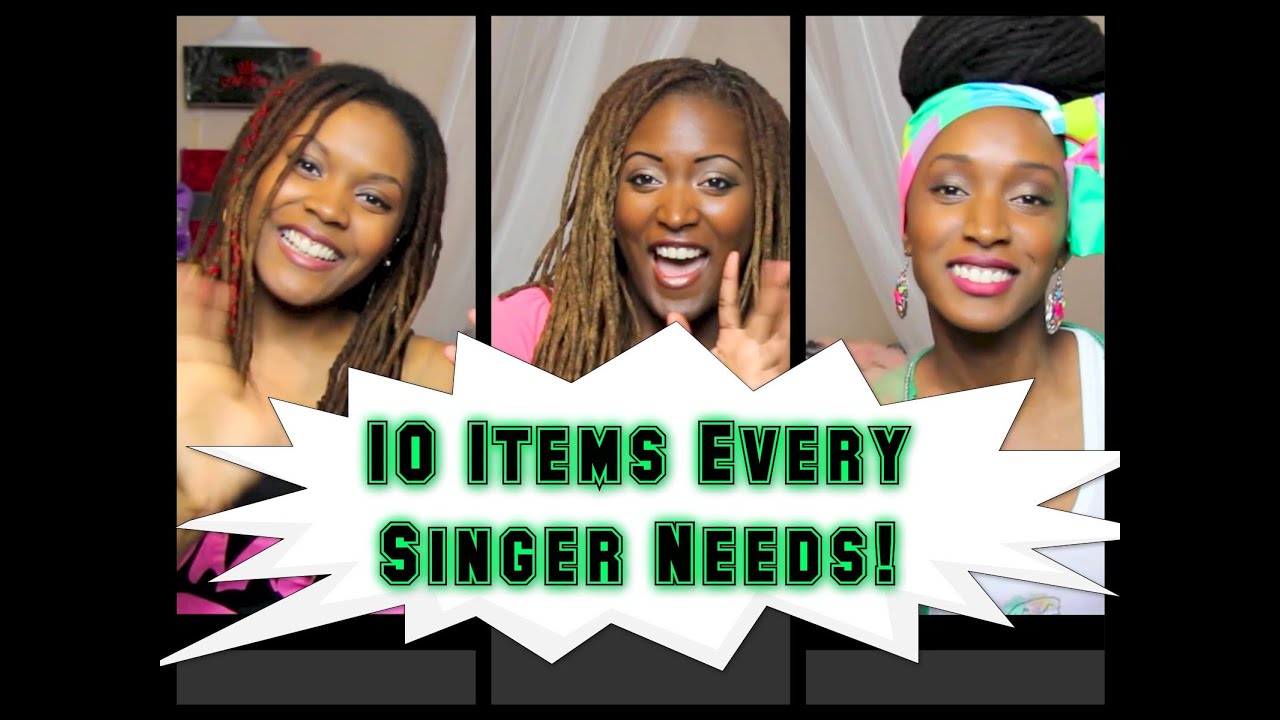 10 Items Every Singer Needs!