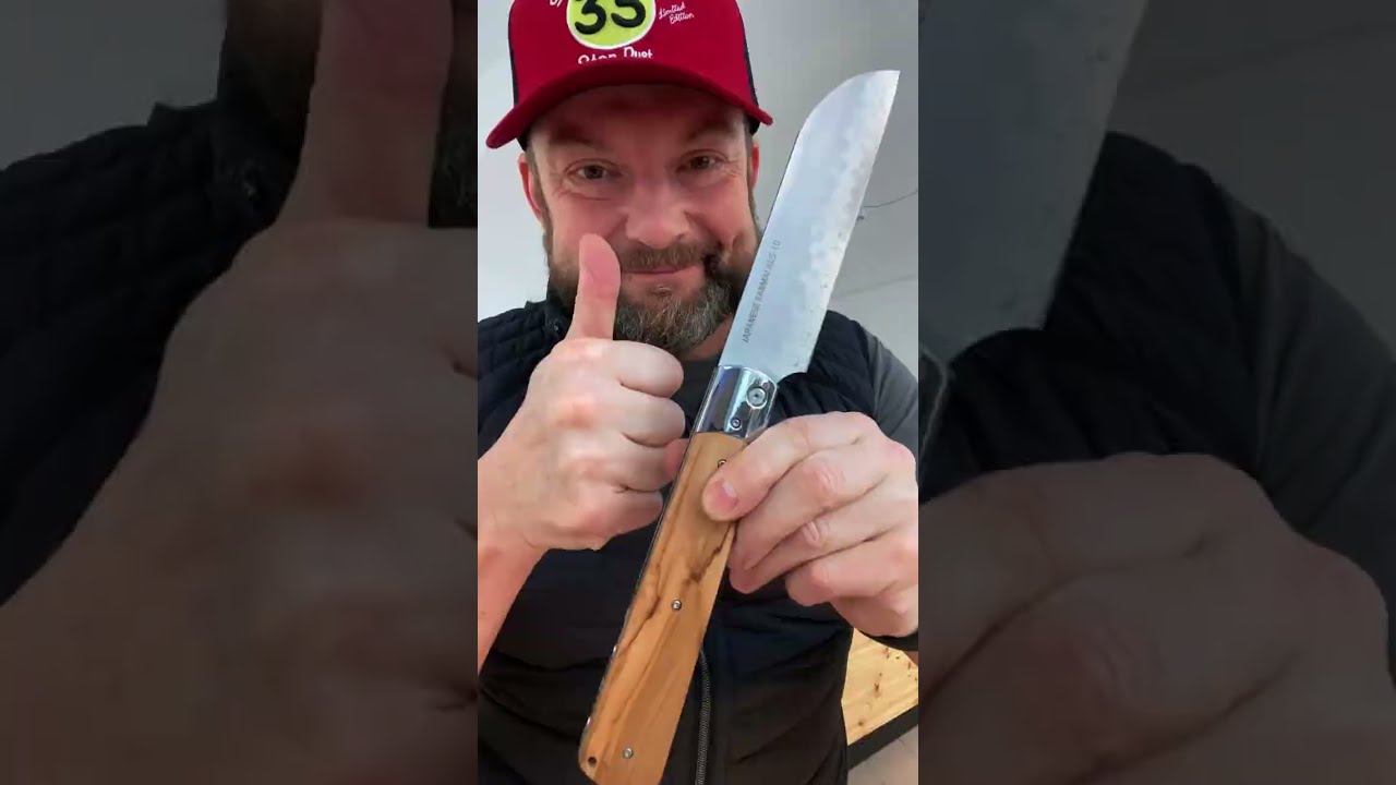 🔥 Zav&iacute;rac&iacute; Santoku? Ano! 🤩 #dellingerknives