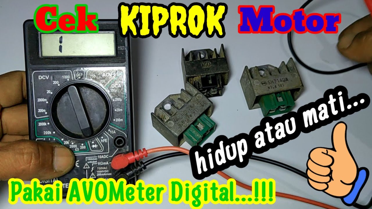 cara cek kiprok mati atau hidup #tutorialbengkelpemula