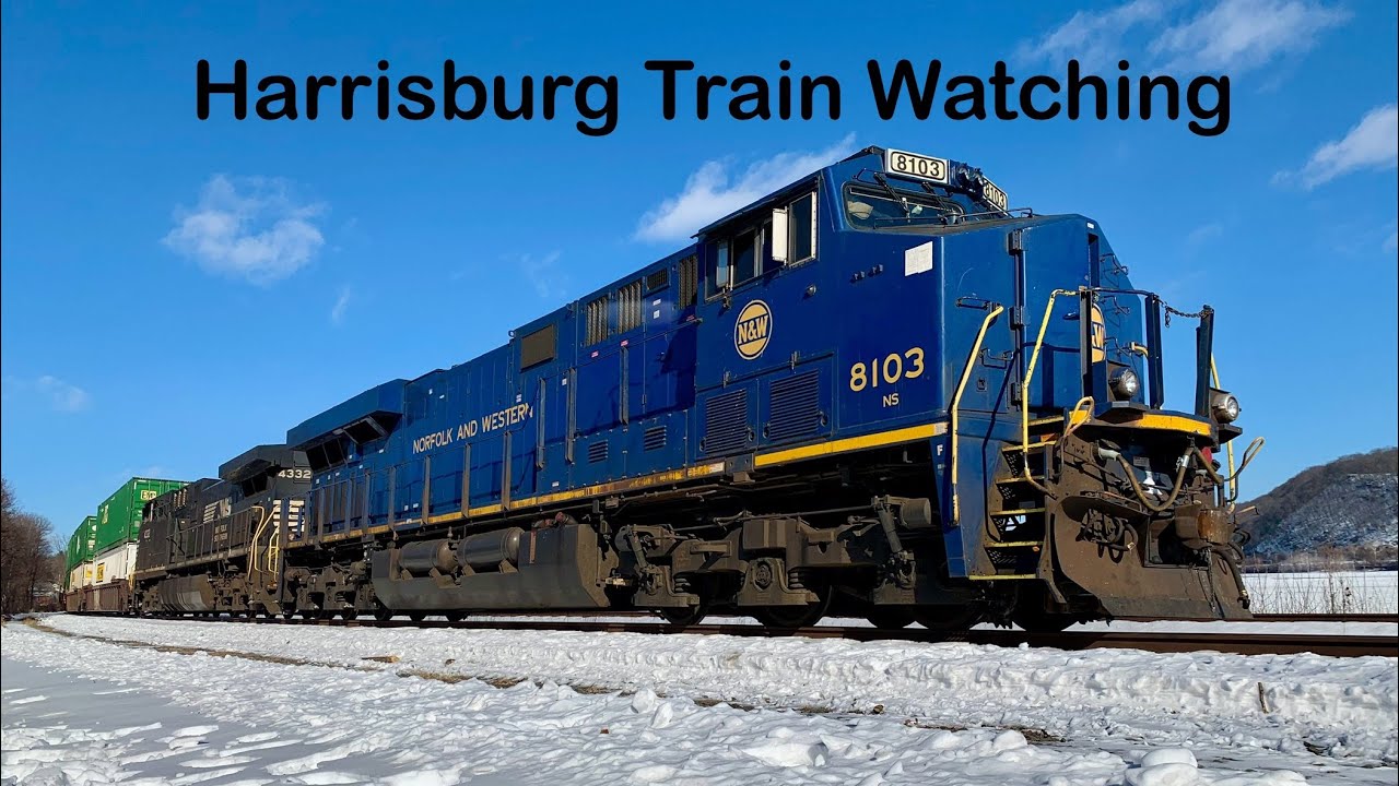 Harrisburg Train Watching