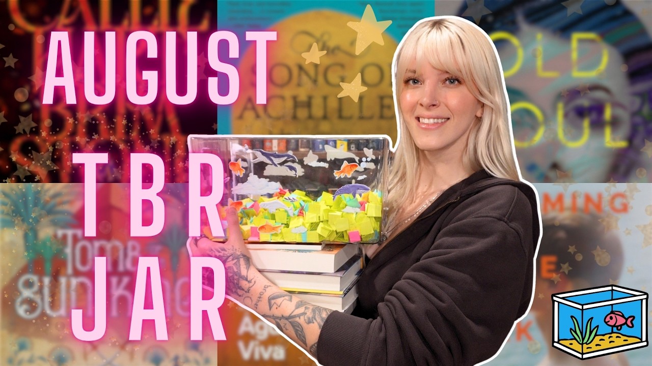 TBR JAR chooses my August books! 📚🐠