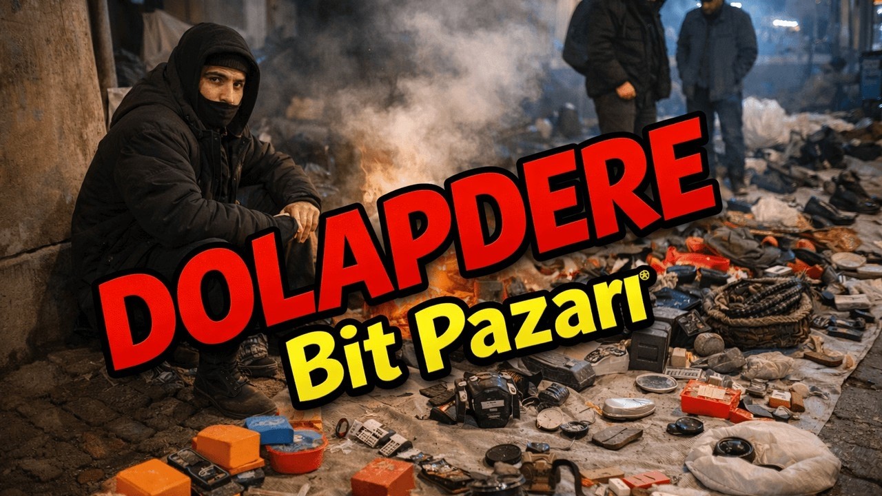 İSTANBUL'UN EN TEHLİKELİ BİT PAZARI DOLAPDERE