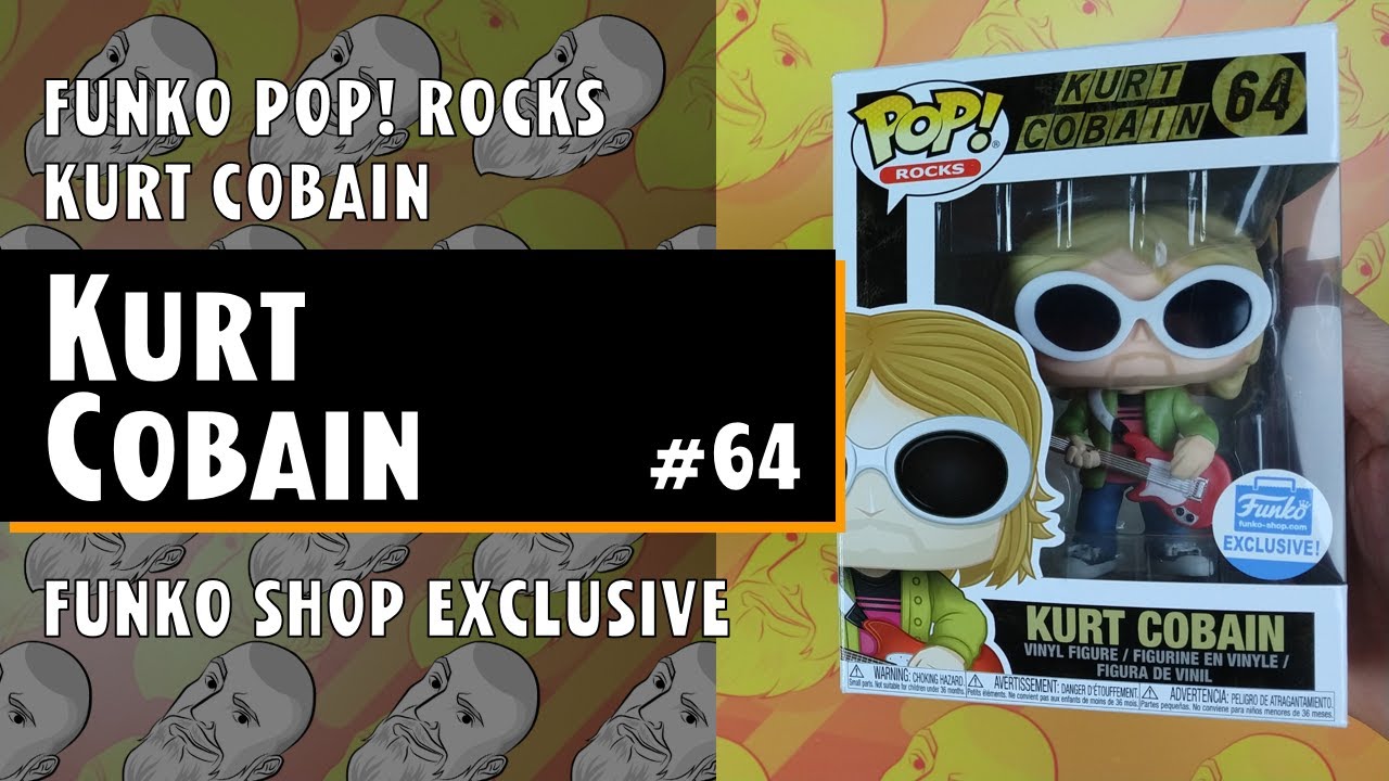 Funko Pop Rocks: Kurt Cobain - #64 - Exclusive Funko Shop // Just One Pop Showcase
