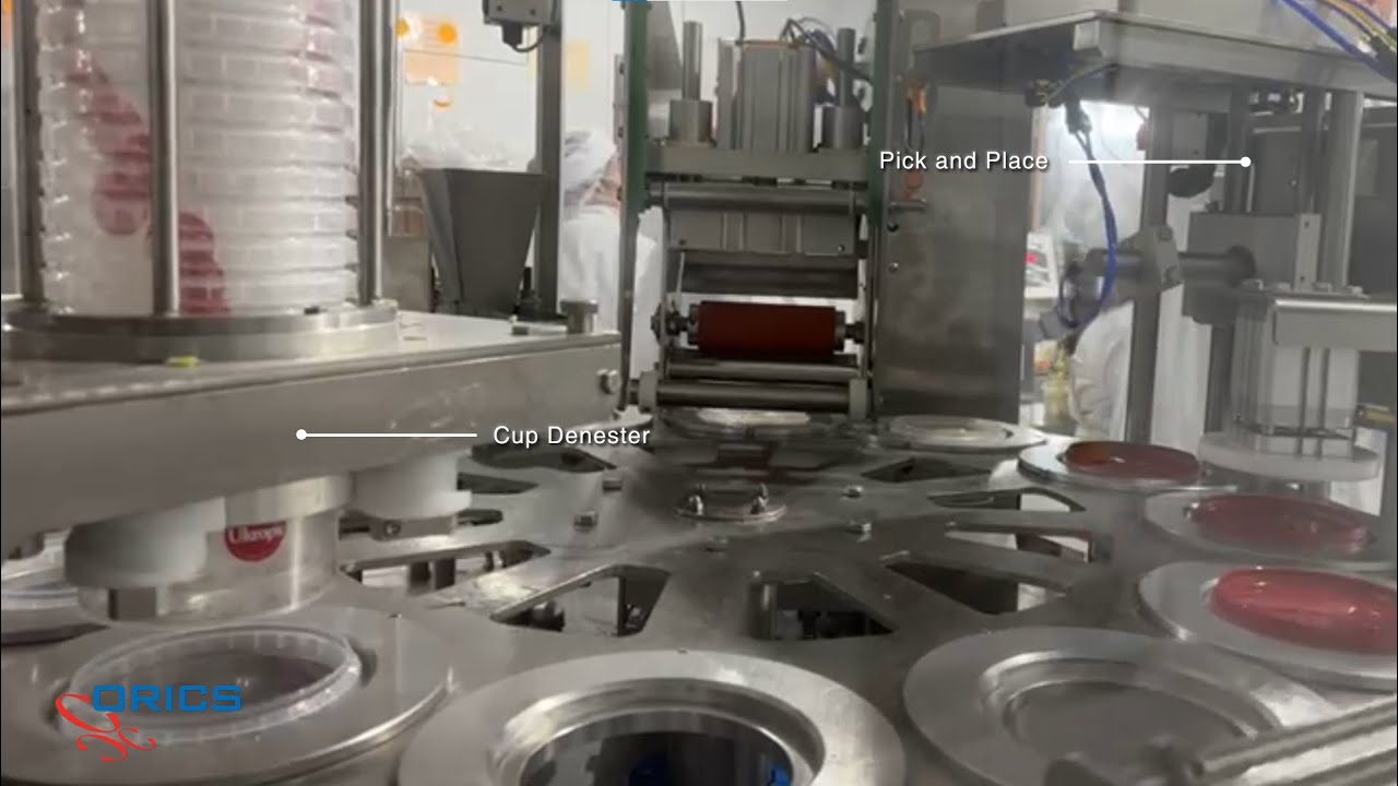 ORICS Industries | R-50 Rotary Sealing Machine