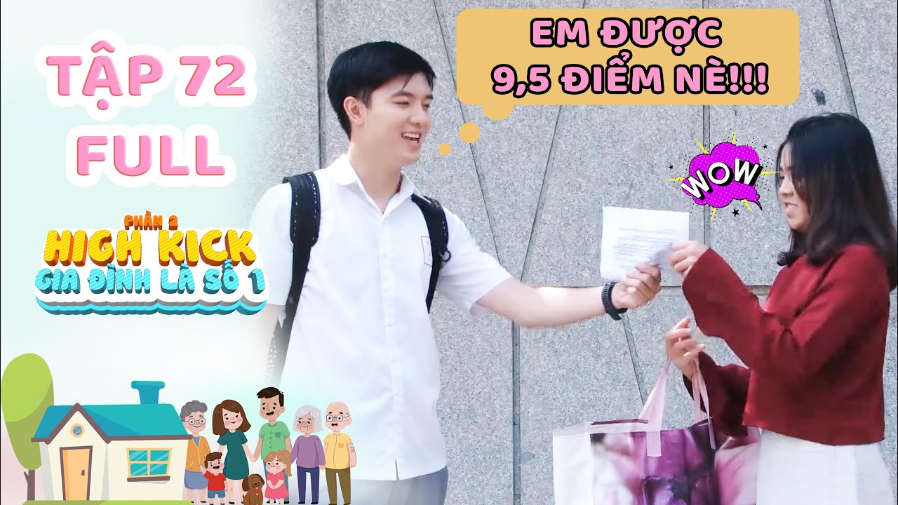 Gia đình là số 1 Phần 2 | Tập 72 Full: Bi Max chăm học đến ''chảy máu cam'' để được dạy học Tâm Ý
