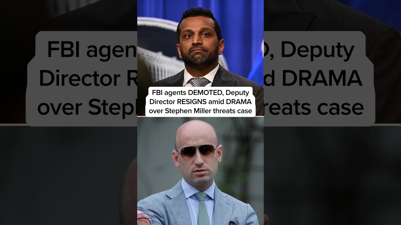 FBI agents DEMOTED, Deputy Director RESIGNS amid DRAMA over Stephen Miller threats case