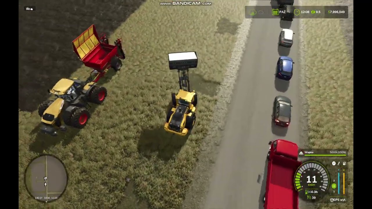 Pochmurne rozuczanie wapna i zakup wapna - (Farming Simulator 25 ) odc.8