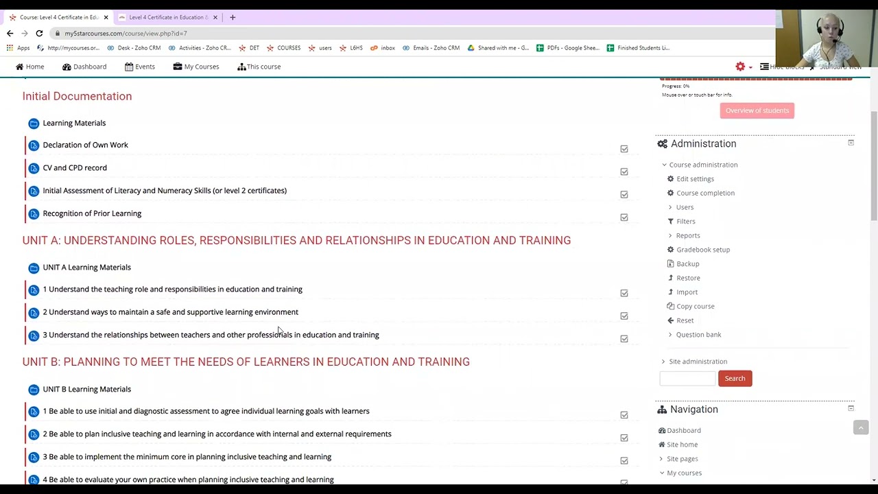 Level 4 Certificate in Education and Training