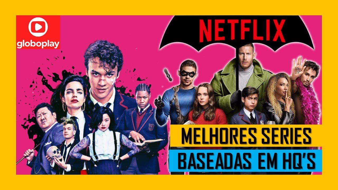 MELHORES S&Eacute;RIES NETFLIX [ TODAS BASEADAS EM HQ'S]