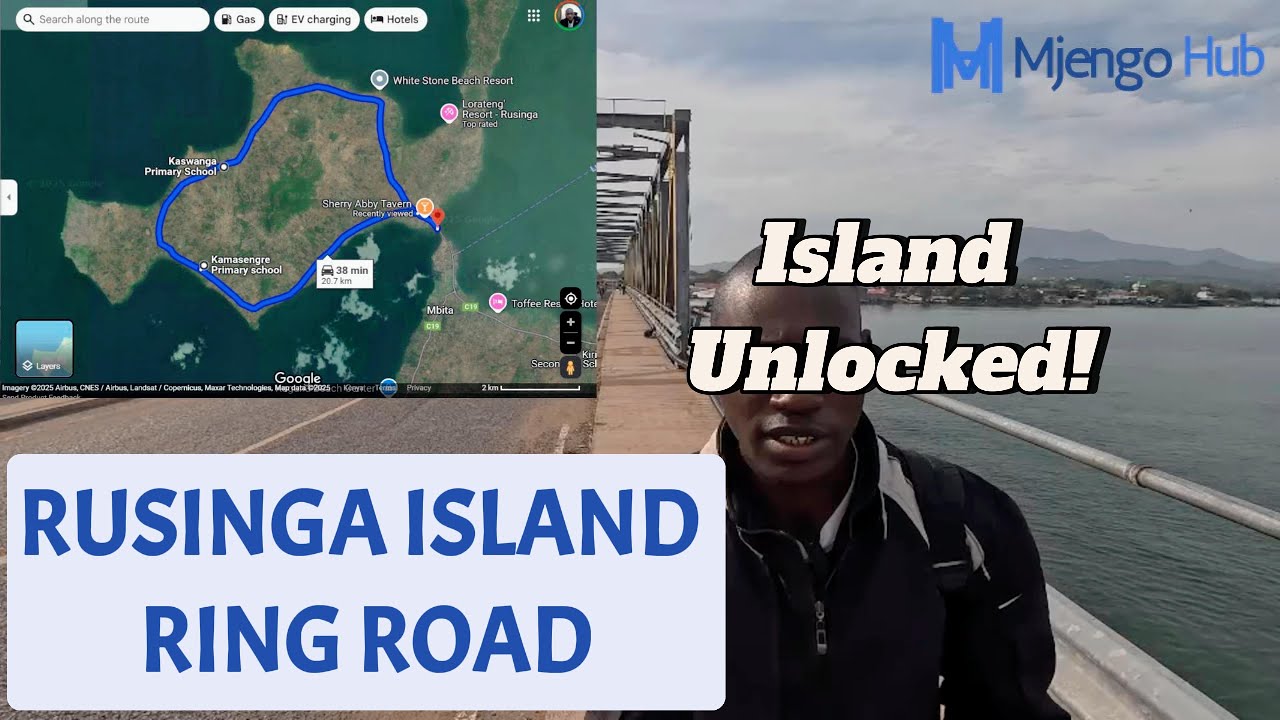 Kenya's Hidden Gem Unlocked! Rusinga Island Ring Road Construction Progress Update  | Mjengo Hub