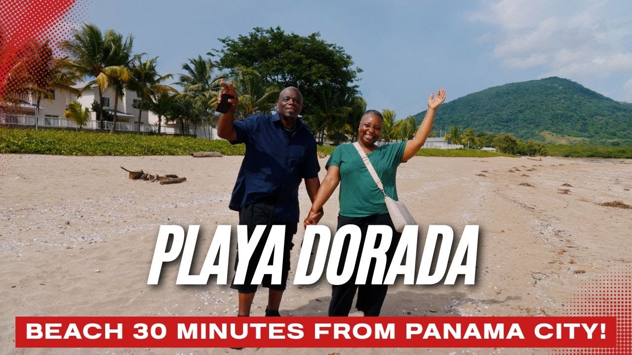 🏖️ Пляжная жизнь в Плайя-Дорада, Панама — всего в 30 минутах от Панама-Сити! 🇵🇦