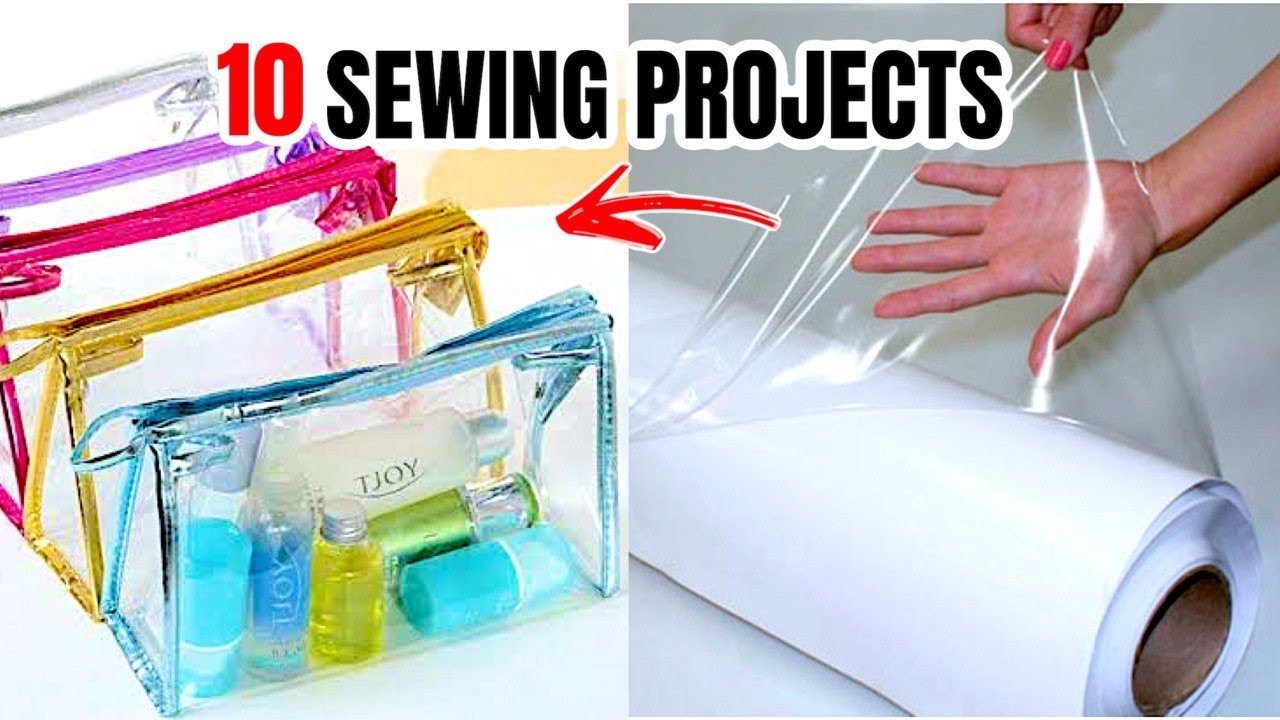 10 потрясающих проектов по шитью из пластика ✂️🧵