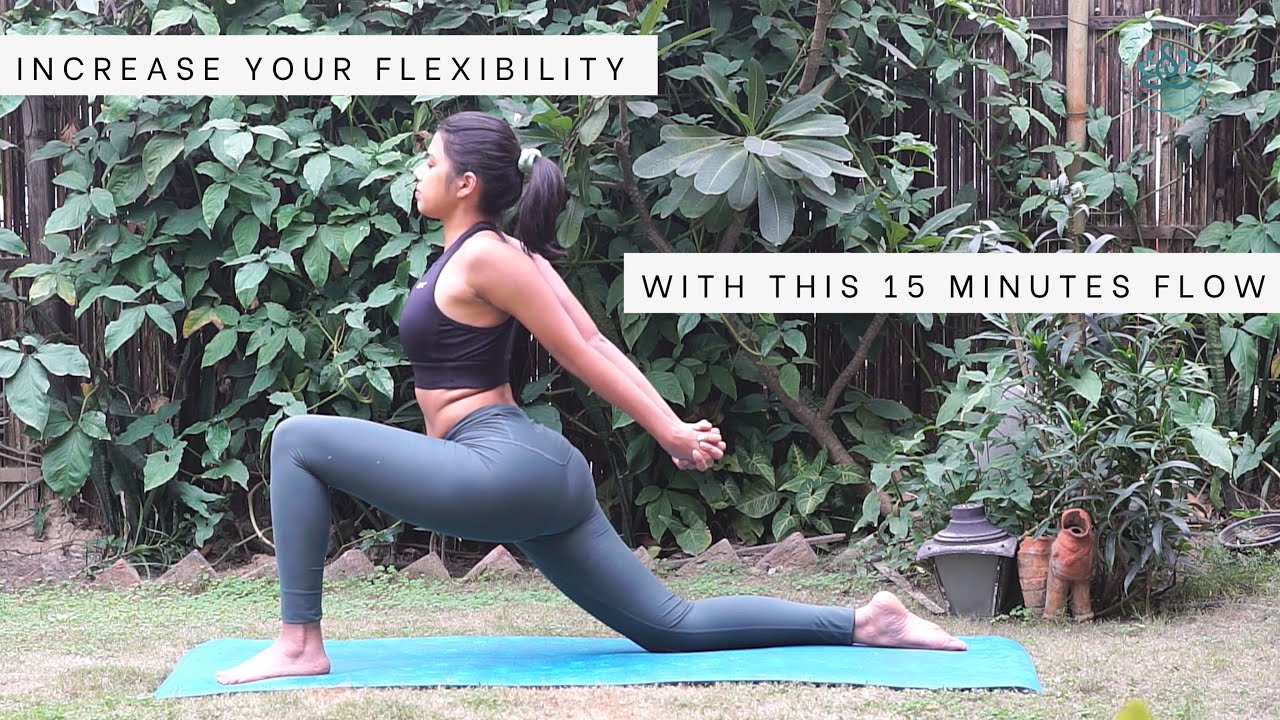 Increase your Flexibility | 15 Minutes Quick Yoga Flow | Beginner Friendly