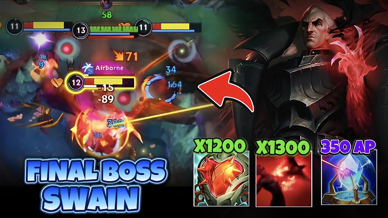 Heartsteel Swain Is Literally A RAID BOSS! Unstoppable Build! 