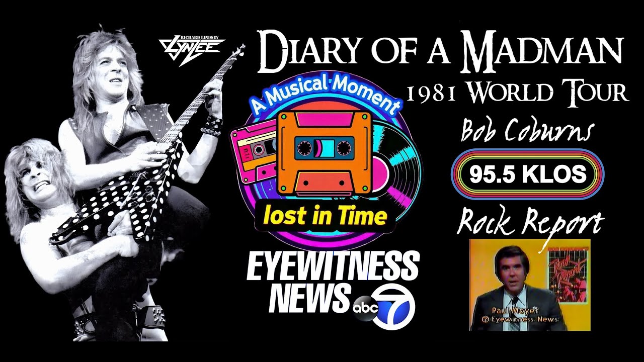 Part 2 Randy Rhoads Live Footage & Ozzy Osbourne 1981 Interview | Lost In Time Media EYEWITNESS NEWS