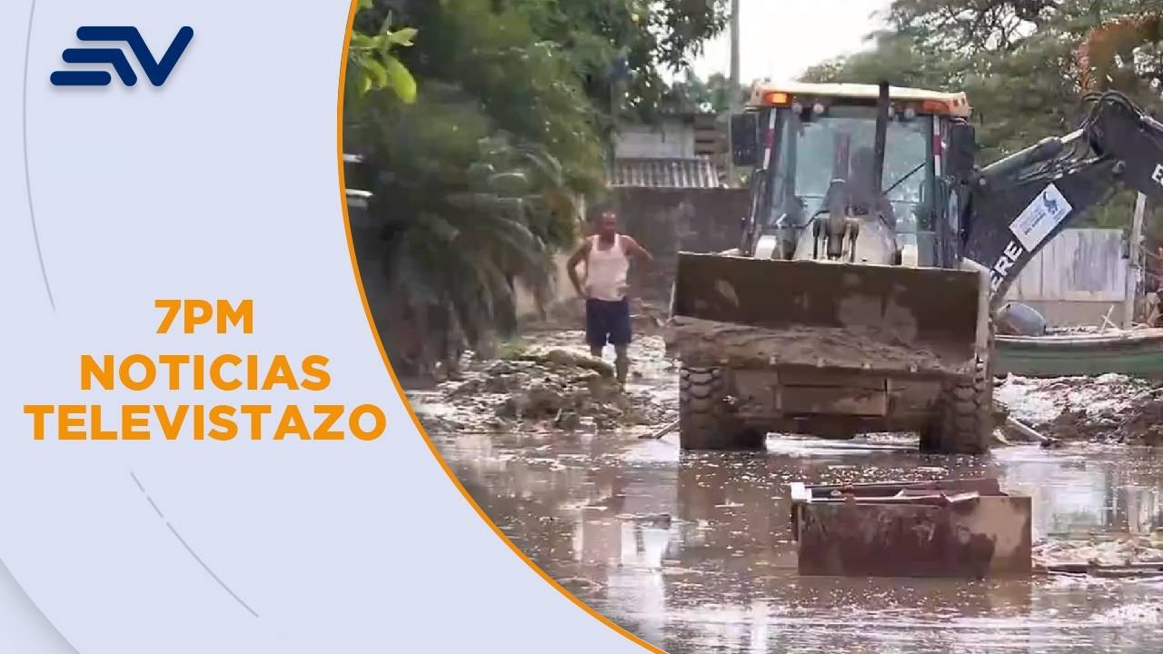 Inundaciones dejan cerca de 3 mil familias afectadas en el cantón Balao | Televistazo | Ecuavisa