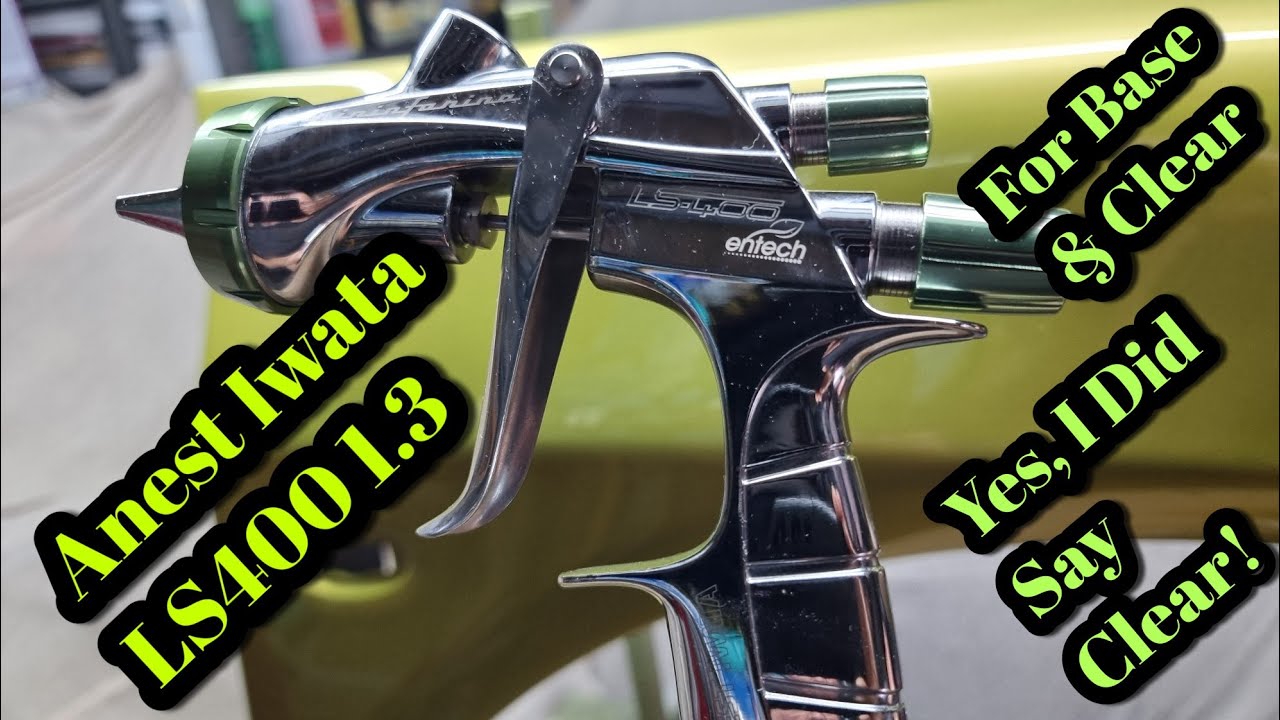 Iwata LS400 1.3 For Base & Clear Coat