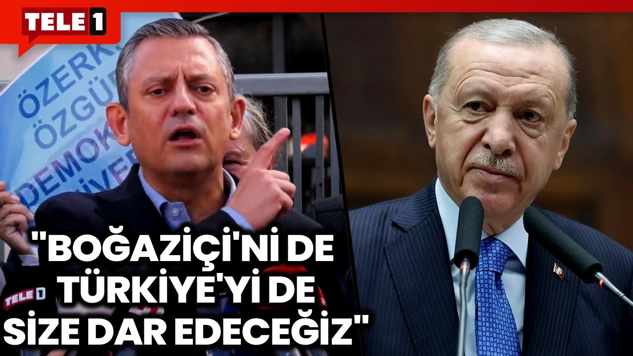 Özgür Özel'den Saray'a 'Boğaziçi' Resti: Yaptıklarınızı Yanınıza Bırakmayacağız!