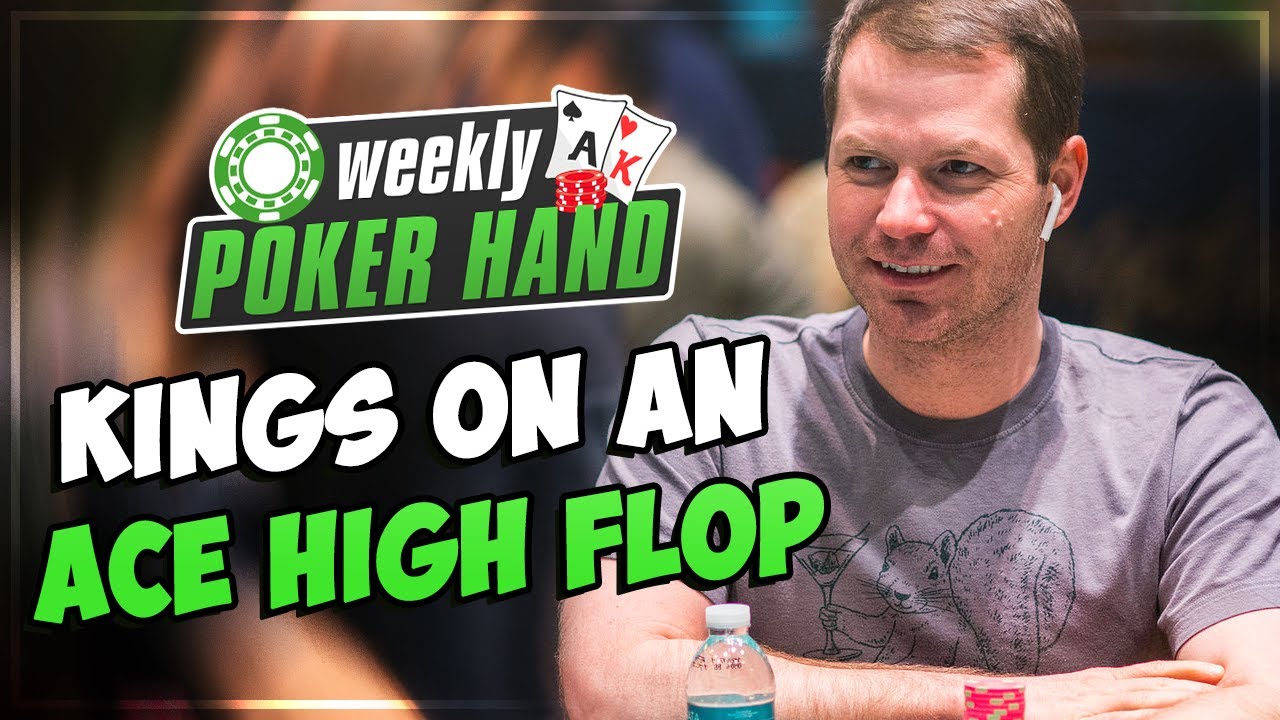Playing KK on an Ace-High Flop! [LIVE CASH GAME]