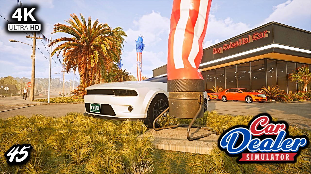 Car Dealer Simulator 4K #45 $17 Million Money Cozy Gameplay No Commentary Reshade