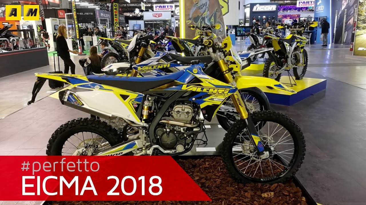 Valenti Enduro e Supermoto 50 125 EICMA 2018 [ENGLISH SUB]