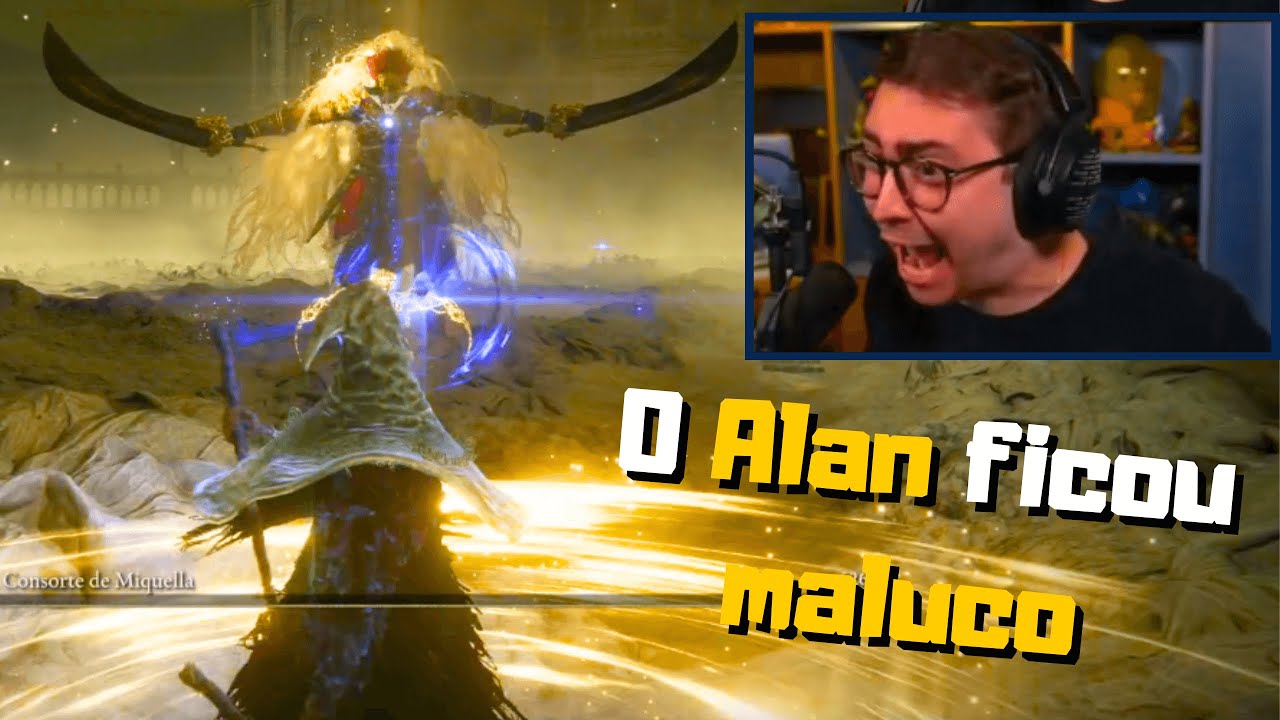 Alan matando o Boss mais difícil!! Radahn da DLC de Elden Ring: Shadow of the Erdtree