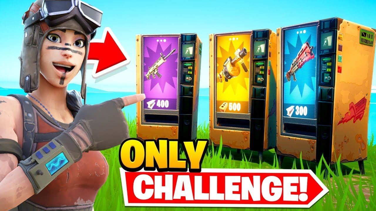 OG Vending Machine Weapons Only!! Can I Get A Victory Royale...🤔