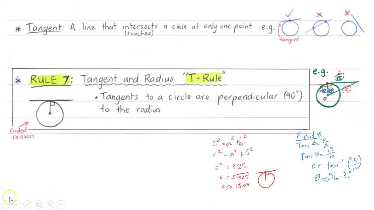 15 Tangents (Circle Geometry)