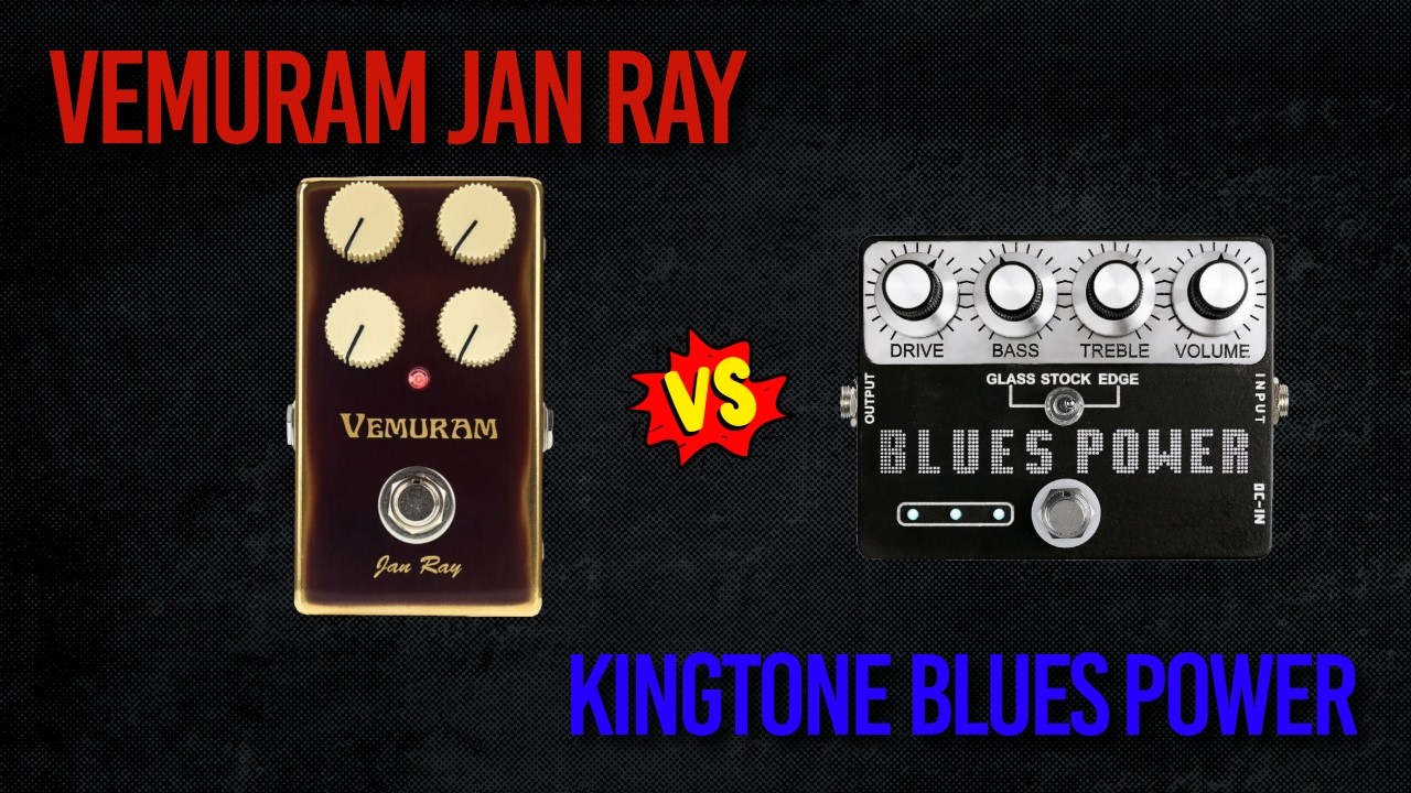 Vemuram Jan Ray vs KingTone Blues Power - No Talking Overdrive Tone Comparison