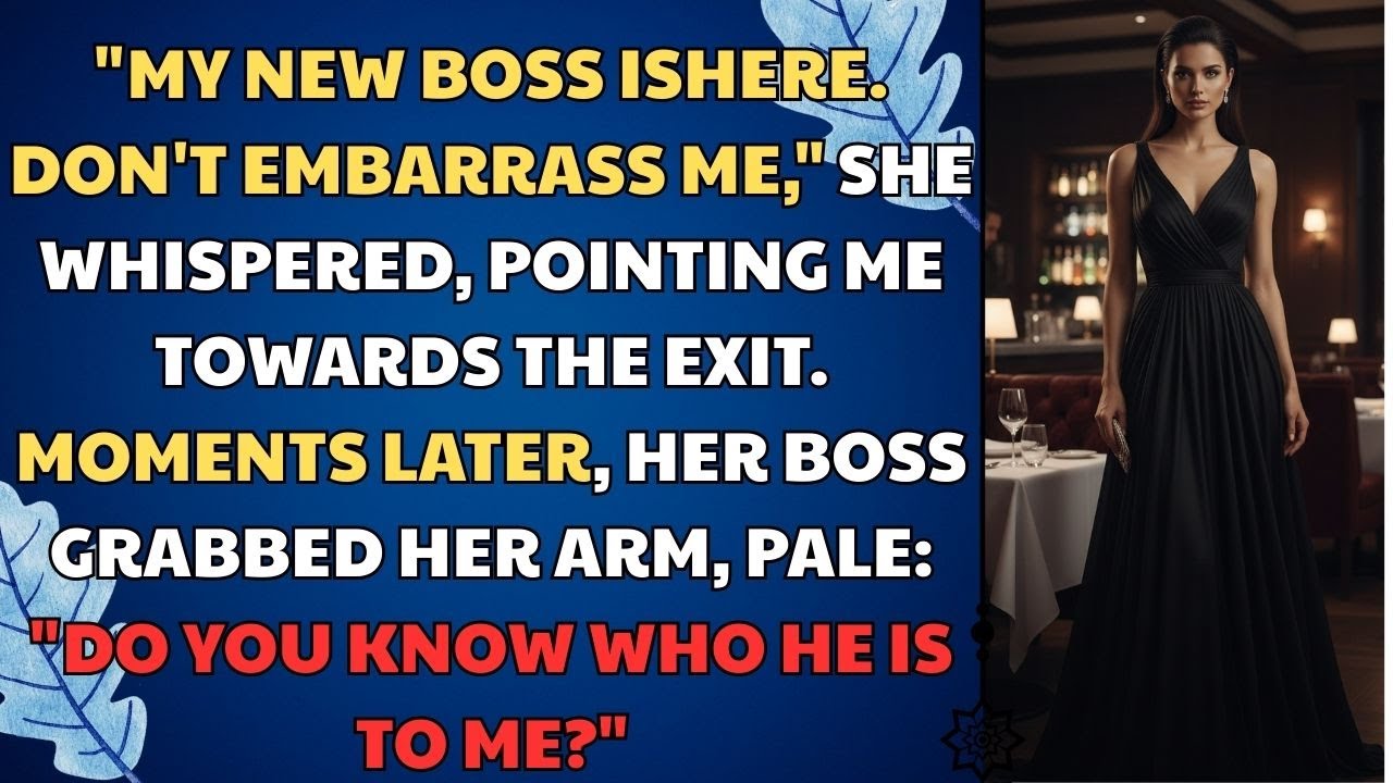 'My New Boss Is Here. Don't Embarrass Me,' She Whispered As She Kicked Me Out. Betrayal Reddit Story