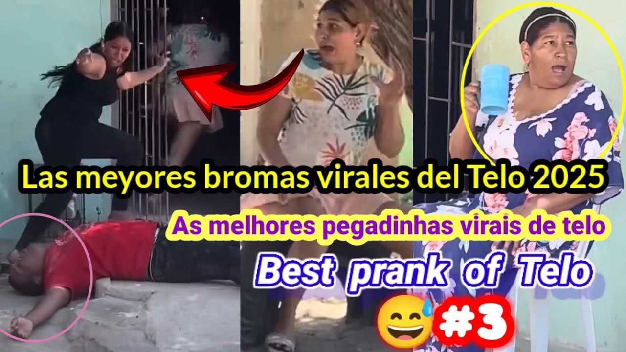 Meyores bromas virales del Telo / As melhores pegadinhas virais de telo / Best prank of Telo