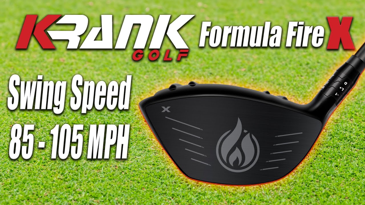 Обзор драйвера Formula FIRE X High COR — рассчитан на средние расстояния от 200 до 260 ярдов