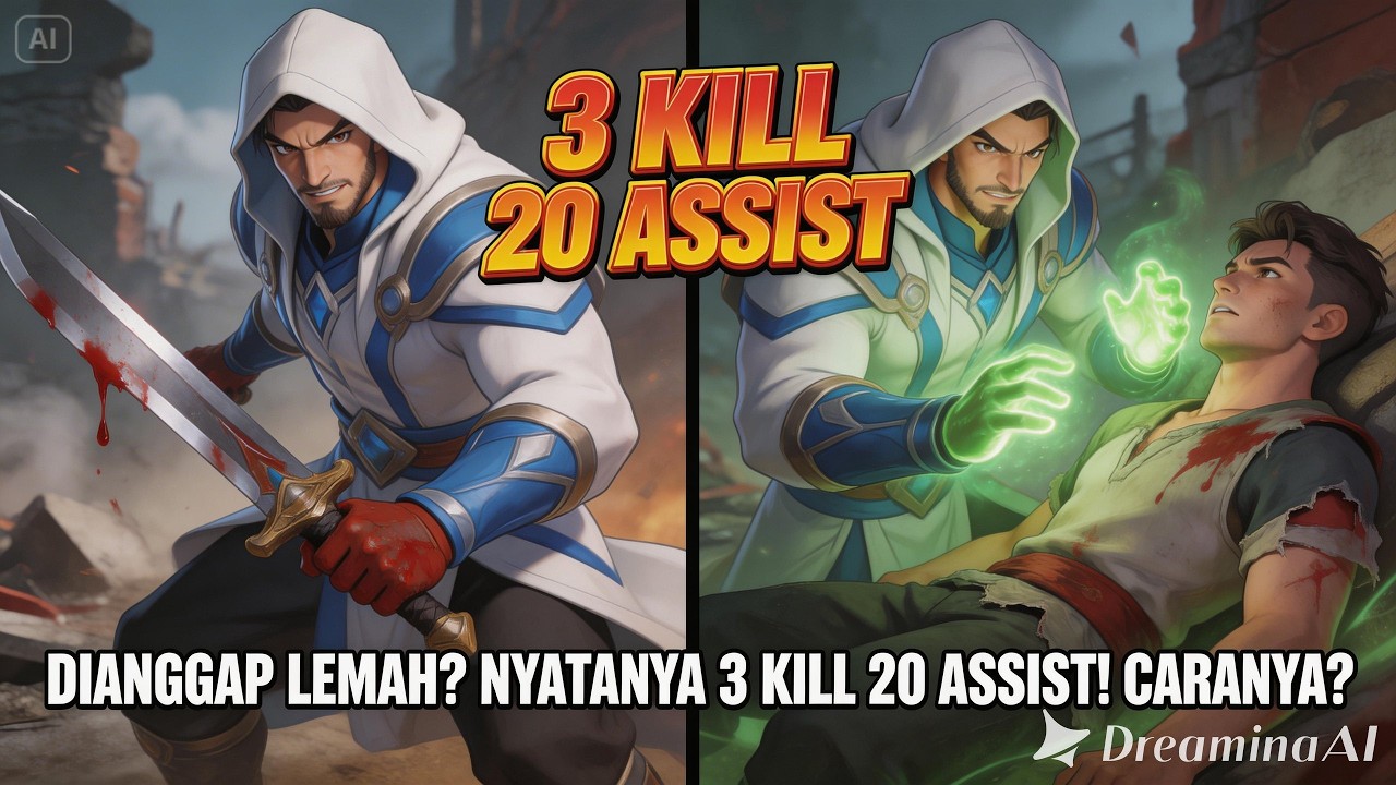 expert wingman 3 kill dan 20 assisst, estes bukan hero support sembarangan