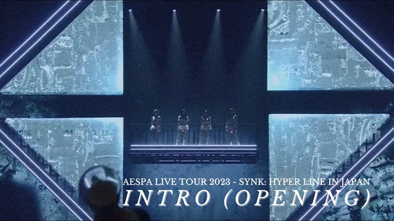 INTRO (opening) Aespa 에스파 at TOKYO DOME | AESPA LIVE IN JAPAN 2023 | エスパライブ日本