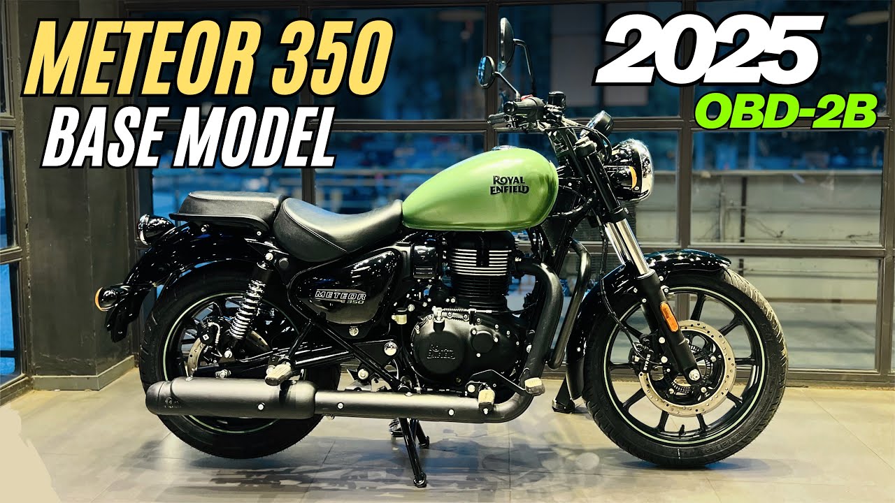 New🔥2025 Royal Enfield Meteor 350 Fireball Full Review ❤️ Price & Features ✅ Meteor Base Model 