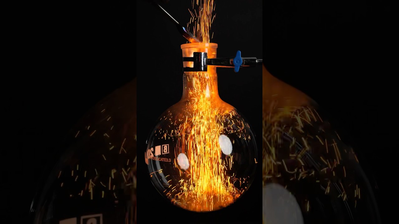 Fireflies in a Flask #chemistry #experiment #science