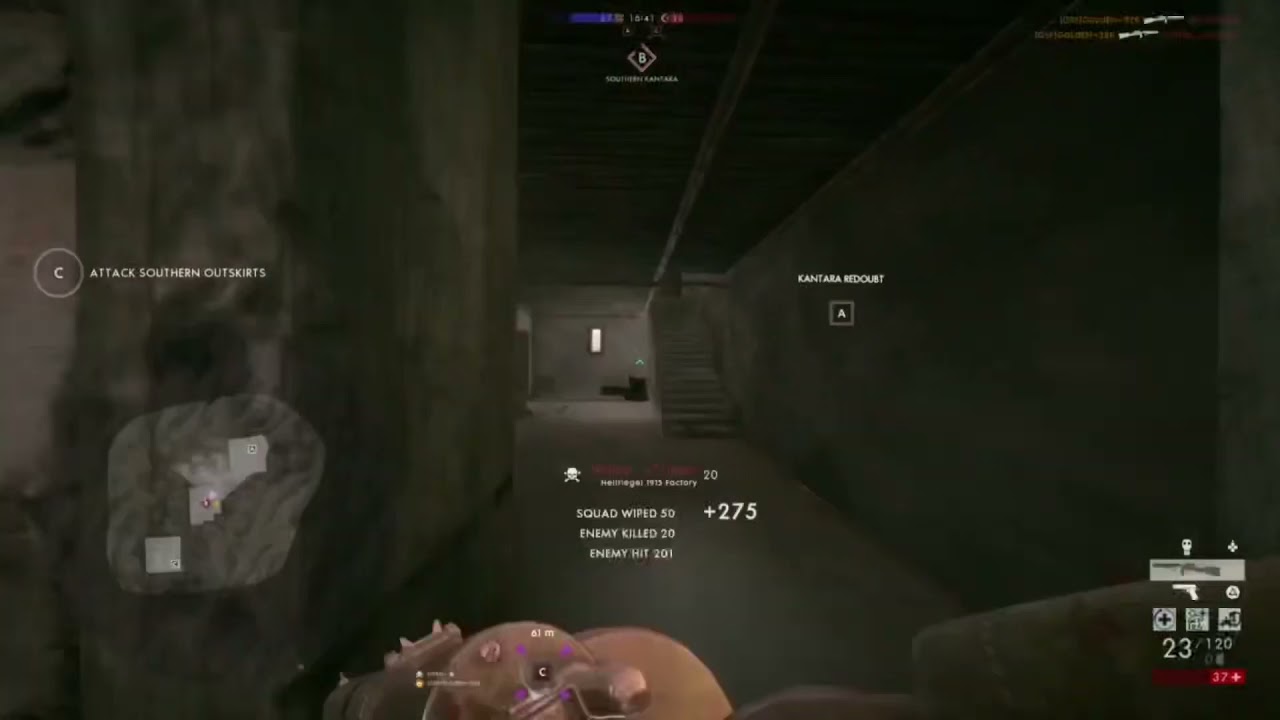 Montage ~ BF1 : T2 Bflag :  (  GSF  VS  Ao1 & Mix ) 2/0 is nooooB 😅 ..