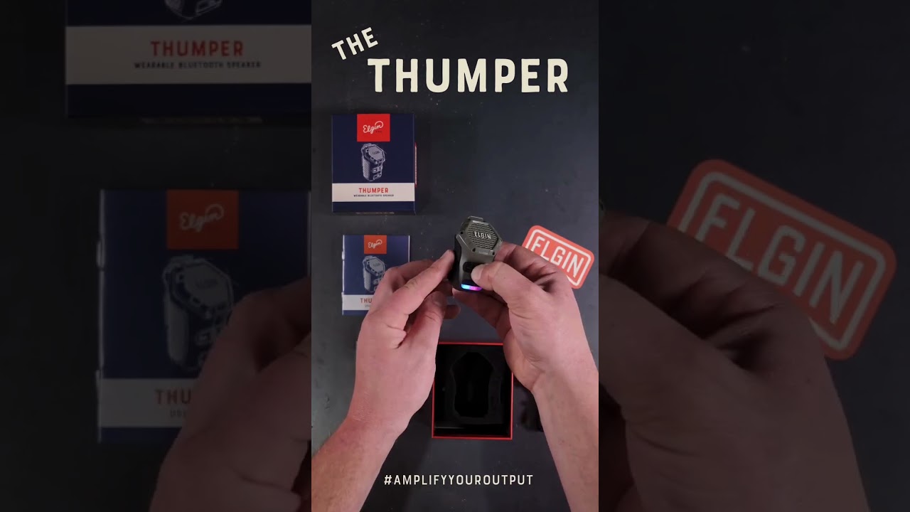 Our #Thumper Mini Bluetooth Speaker! #shorts